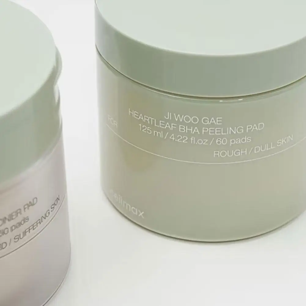 60 وسادة من وسادة القطن المقشرة Celimax Houttuynia Cordata BHA تزيل خلايا الجلد الميت القديم ويحسن اللحمرار والترطيب العميق #6