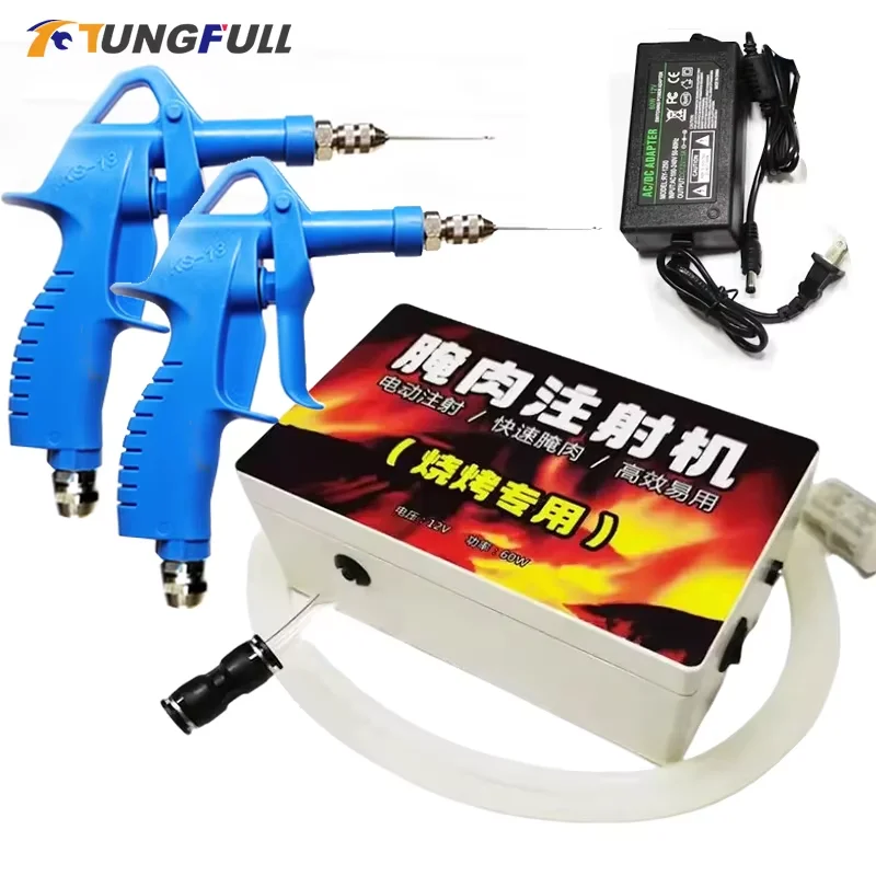 AC 100-240V Marinated Syringe Meat Processor Electric Injector Electric Meat Injector Pump Saline Injection Pickling Machine