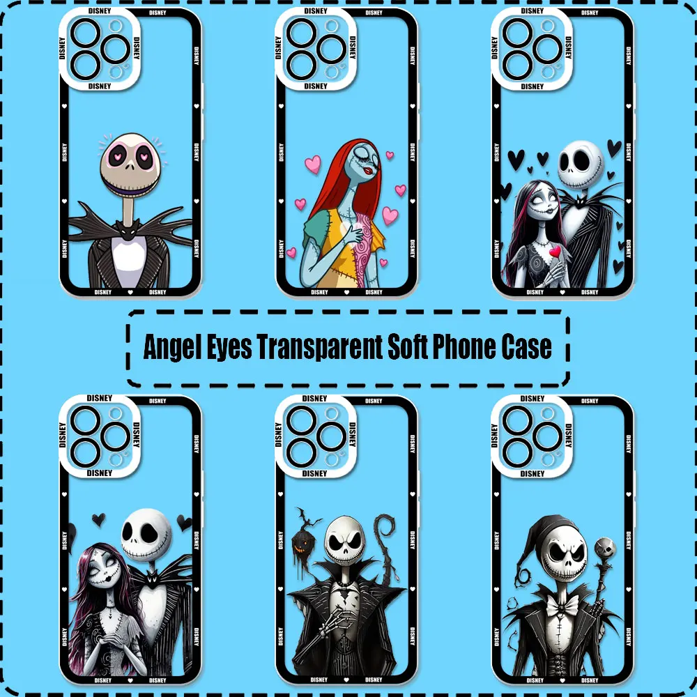 

Disney The Nightmare Before Christmas Case For Samsung Galaxy S25Ultra S24 S23 S21 S20 Fe S10 Plus 5G S25 S24 Ultra Cqoues Cover