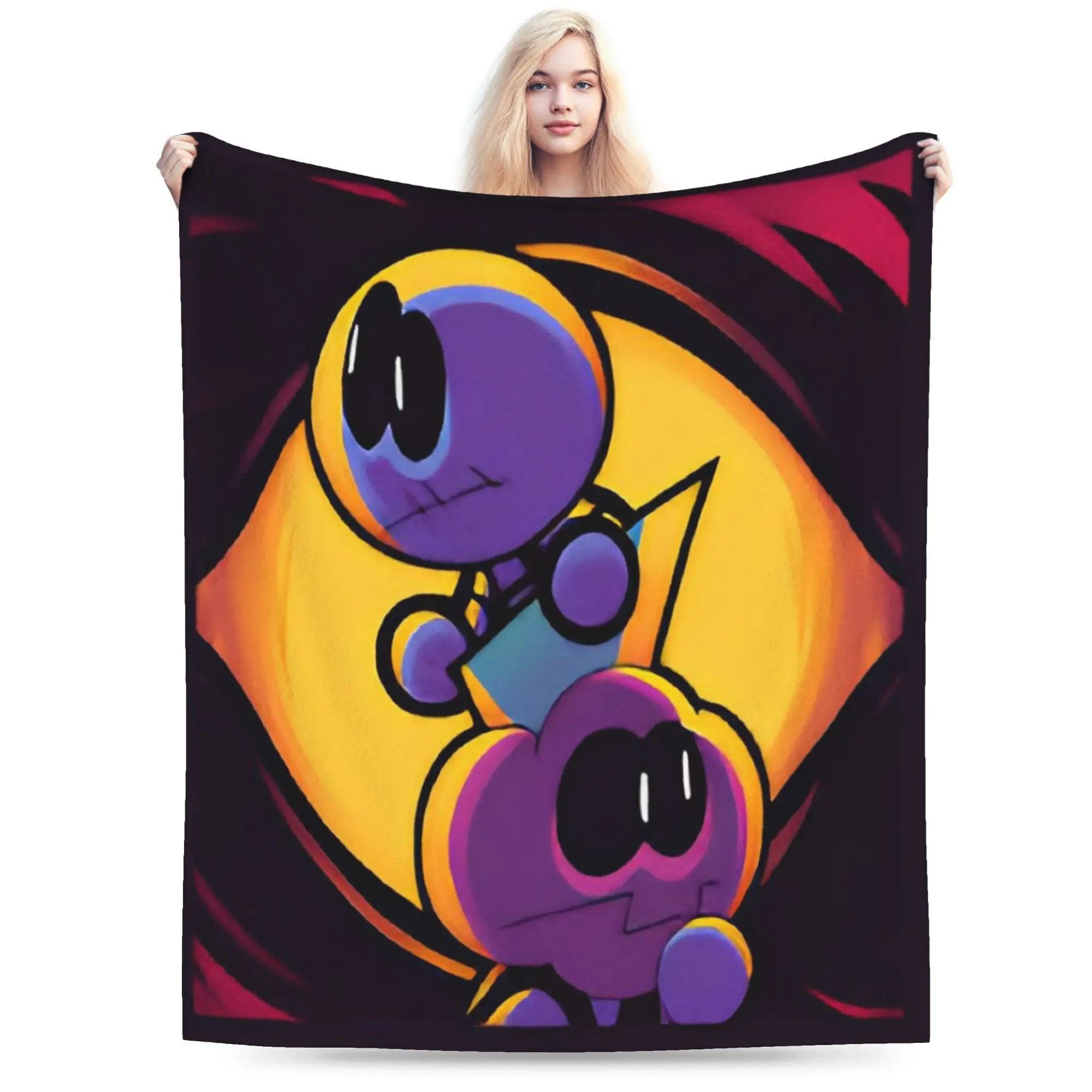 Spooky Month Blanket Lightweight Thin Fleece Relax Gift  Throw Blankets Quilt