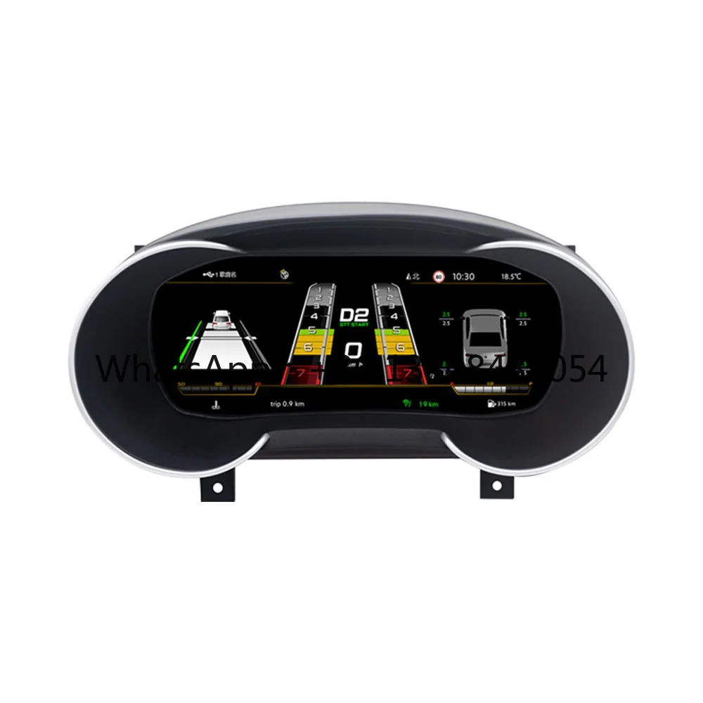 12.3 Inch Linux Speedometer Panel  LCD Dashboard Display Upgrade Instrument Digital Cluster for Audi A3 2013-2019 DVD Player