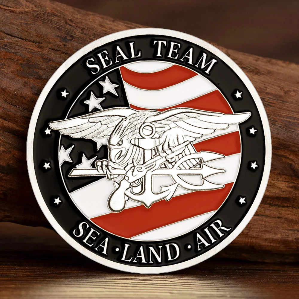 SEAL Team Commemorative Coin, Haitian Air Guard SEAL Super Squad Collectible Coin