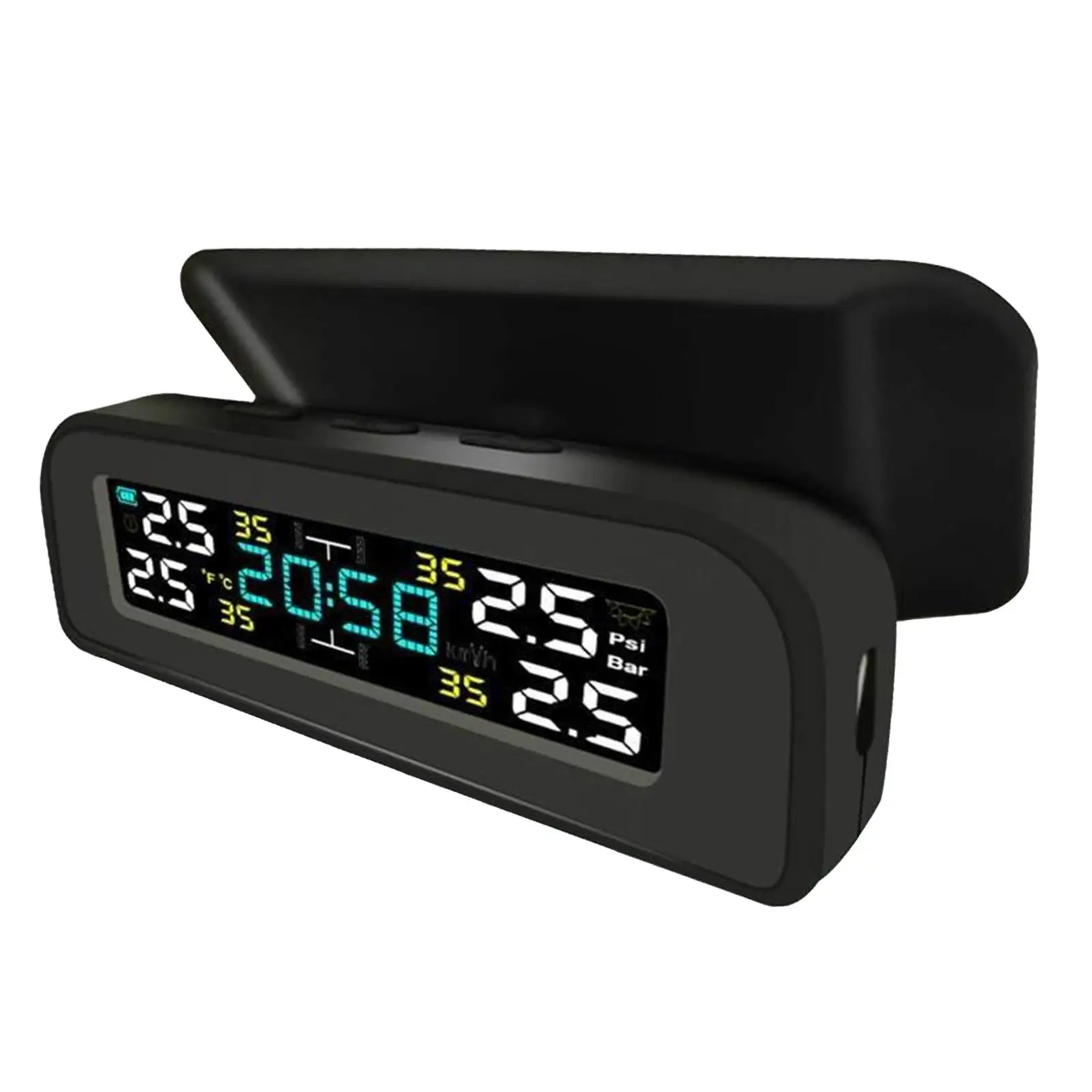 

Solar Chargeable Tyre Pressure Monitor System for RV SUV Auto