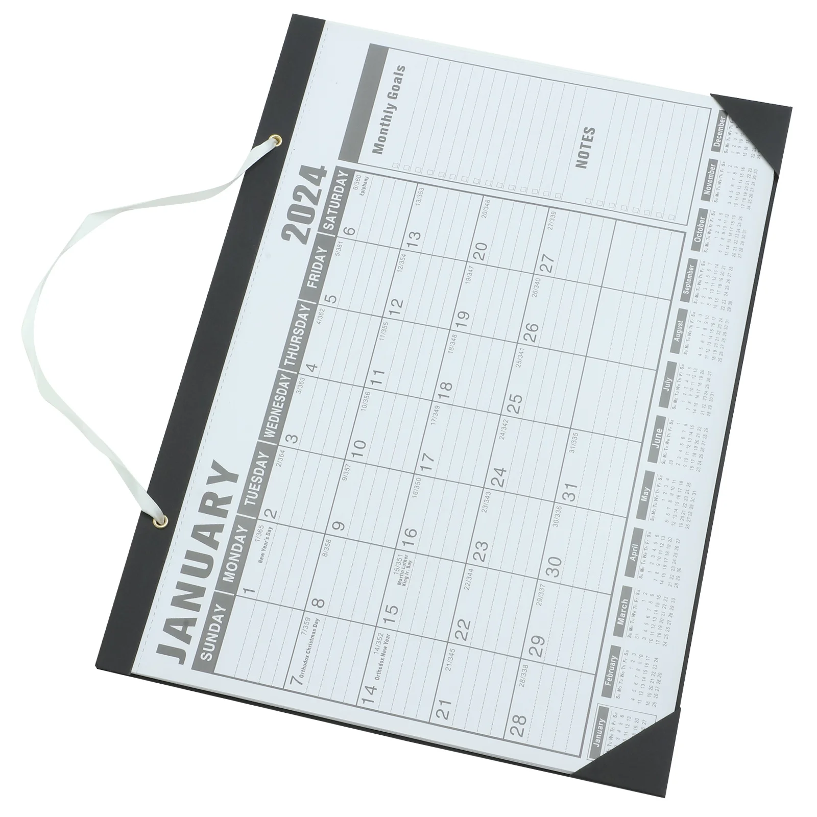 

Wall 2024-2025 Monthly Organizer Sturdy Hanging For Home Office Appointment Calendar Room Daily Use Countdown Calendar
