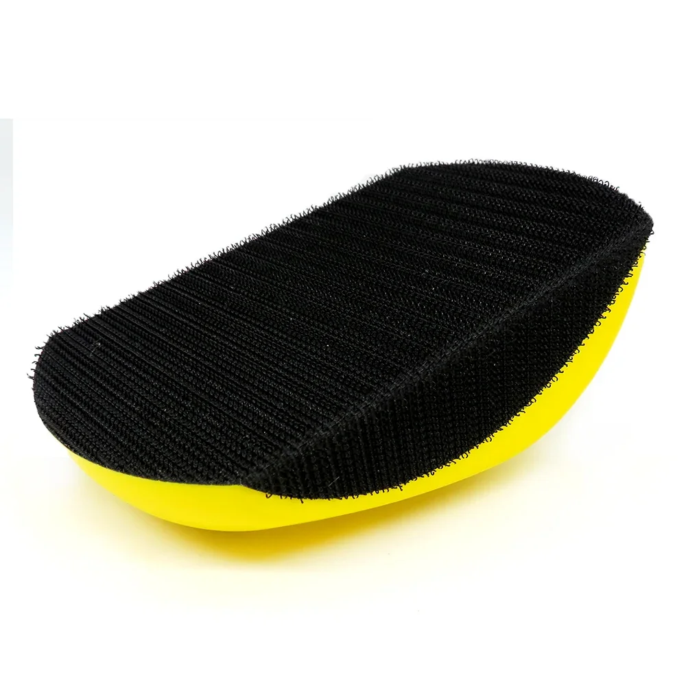5'' 6'' Hand Granding Block PU Hand Sanding Block Abrasive Tool for Hook & Loop Sandpaper Automotive Sanding Disc