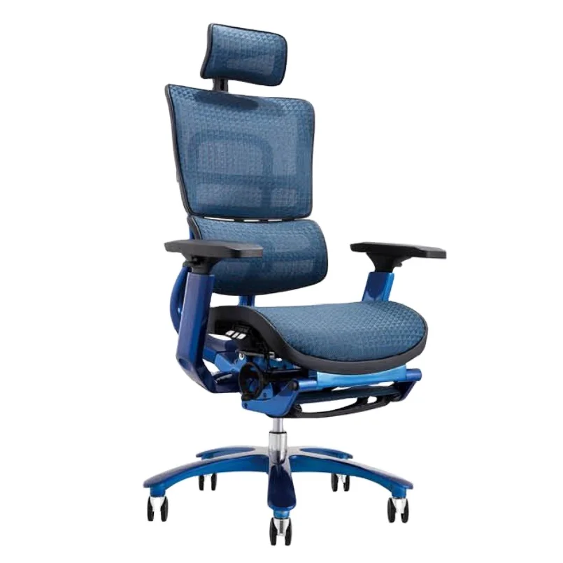 مكتب ألعاب فاخر لأثاث المكاتب وكرسي مكتب مع مسند للقدمين