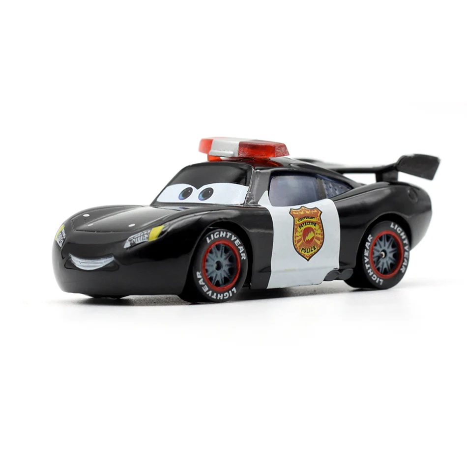 

Disney Pixar Cars Аниме Фигурки Король Шериф Молния Маккуин Салли Чик Хик Гонки Металлическая Модель Автомобиля Подарок Детские Игрушки