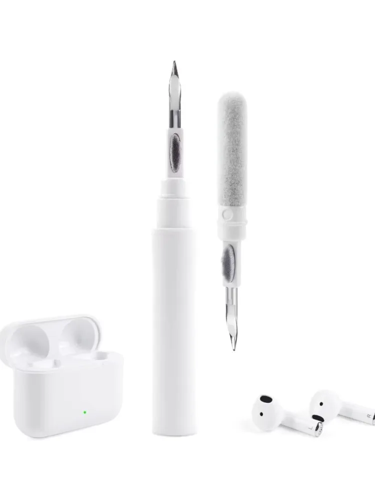 Bouchons d'oreilles pour écouteurs Bluetooth portables 3 en 1, stylo de nettoyage pour Airpods Pro 3 2 1, brosse pratique, ensembles de nettoyage pour Galaxy