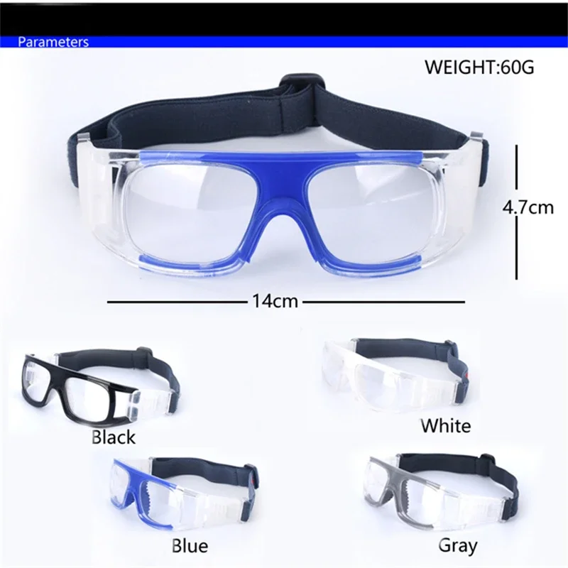 Outdoor Sports Basketball Football Shortsighted Goggles With Degree Anti-collision Prescription Spectacles 0 -0.5 -0.75 To -6.0