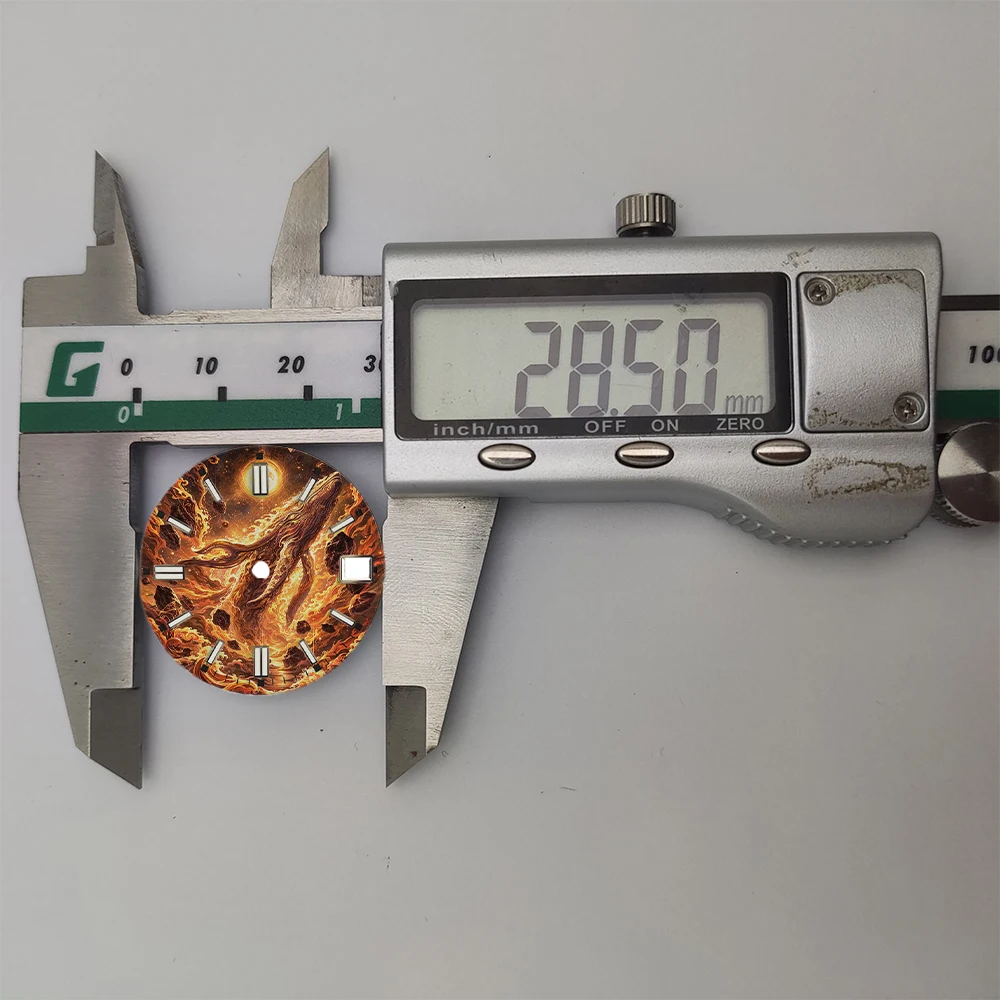 NH35 Watch Dial Luminous Watch Face Fit NH35 NH36 Automatic Movement DIY Mod Watch Parts Custom Logo Personalized Watch Dial