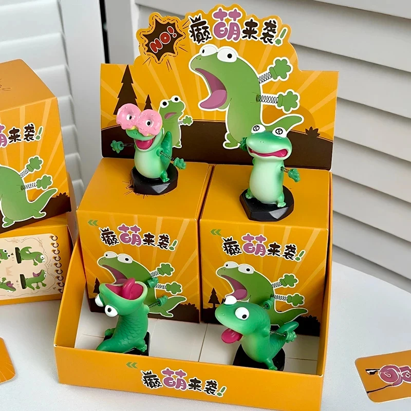 Lizard Ornament Blind Box Lizard Decorations Desk Accessories Hoppers Ornament Party Gift for Guests Room Decor