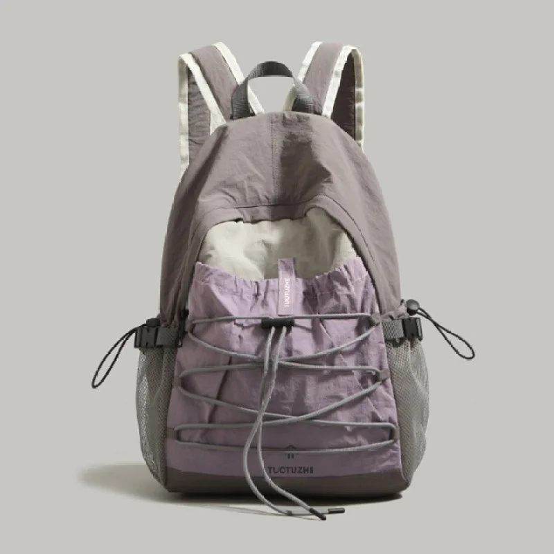 Minimalist Women's Backpack, College Student School Bag, Outdoor Sports Hiking & Short Trip Travel Bag