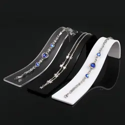 Necklace Organizer Holder Stand Bracelet Case Jewellry Exhibitor Watch Display Acrylic Riser Jewellery Counter Accessories