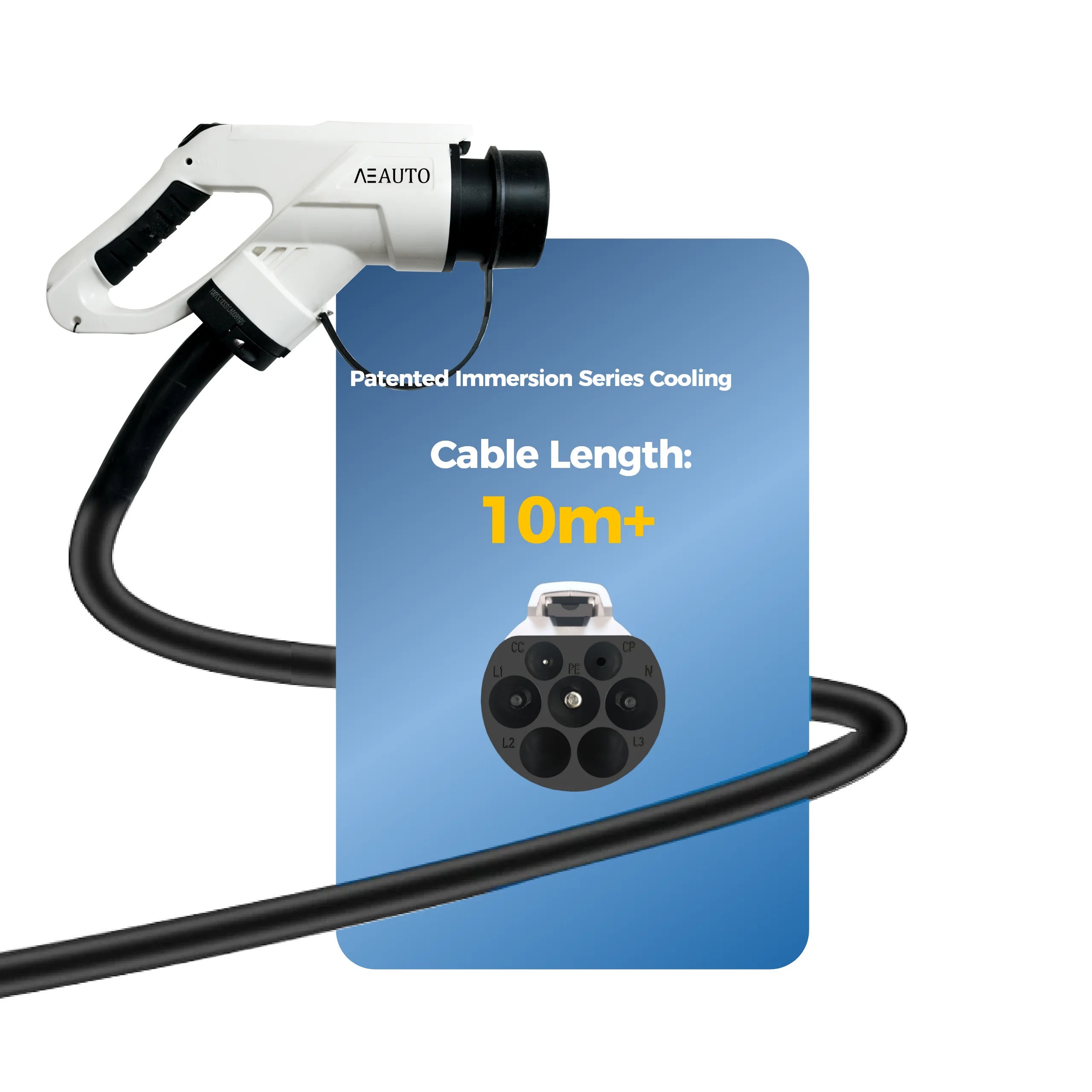 Fast CCS GBT Liquid Cooling Manufacturer New Energy Dc Cable OEM 600-1200a Ev Charging Extension Cable