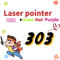 Green Laser Pointer laser Sight 532nm laserpointer Adjustable Focus Lazer torch burn match candle lit cigarette