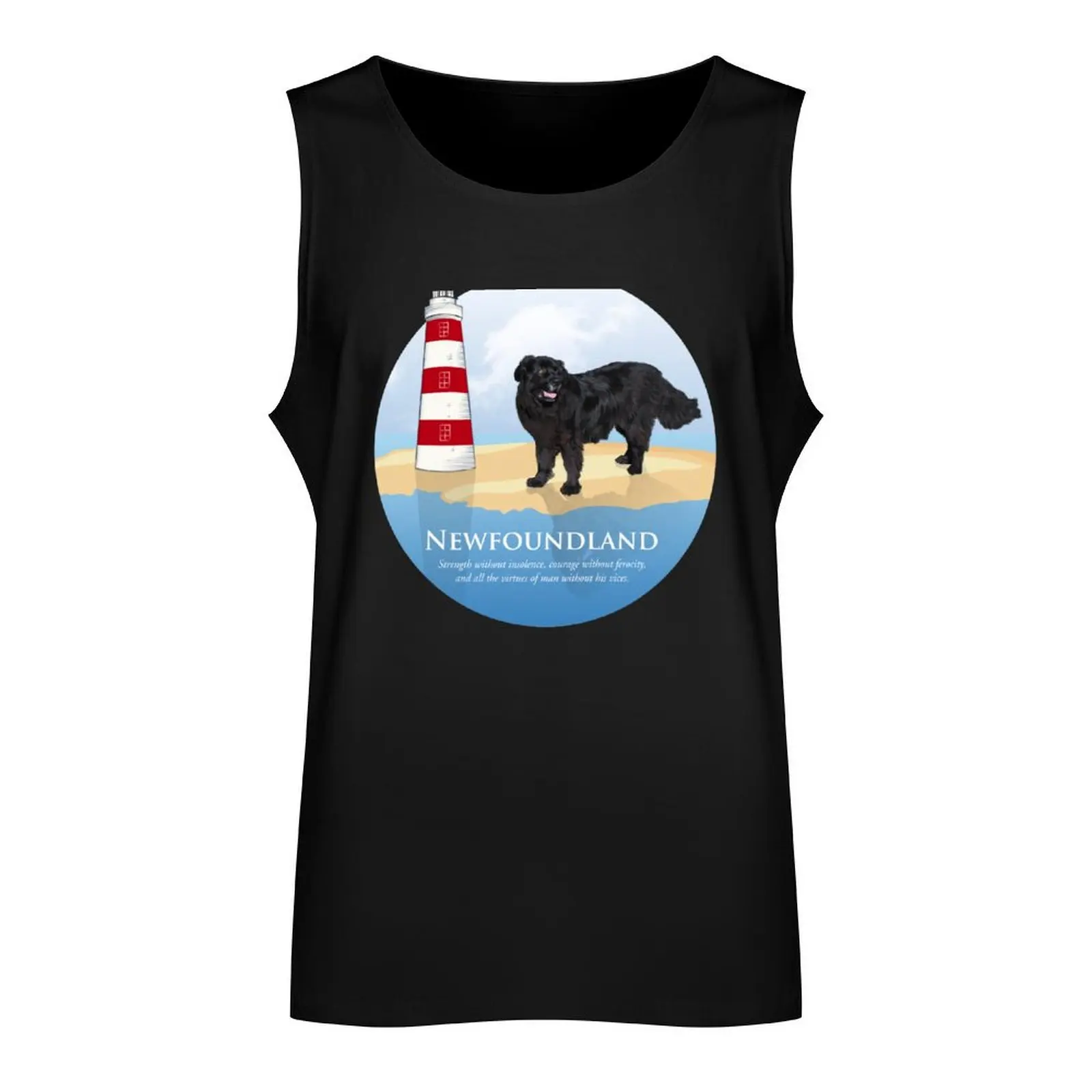 Samson visit Newfoundland! Tank Top training weight vest Body man Man clothes for gym gym shirts