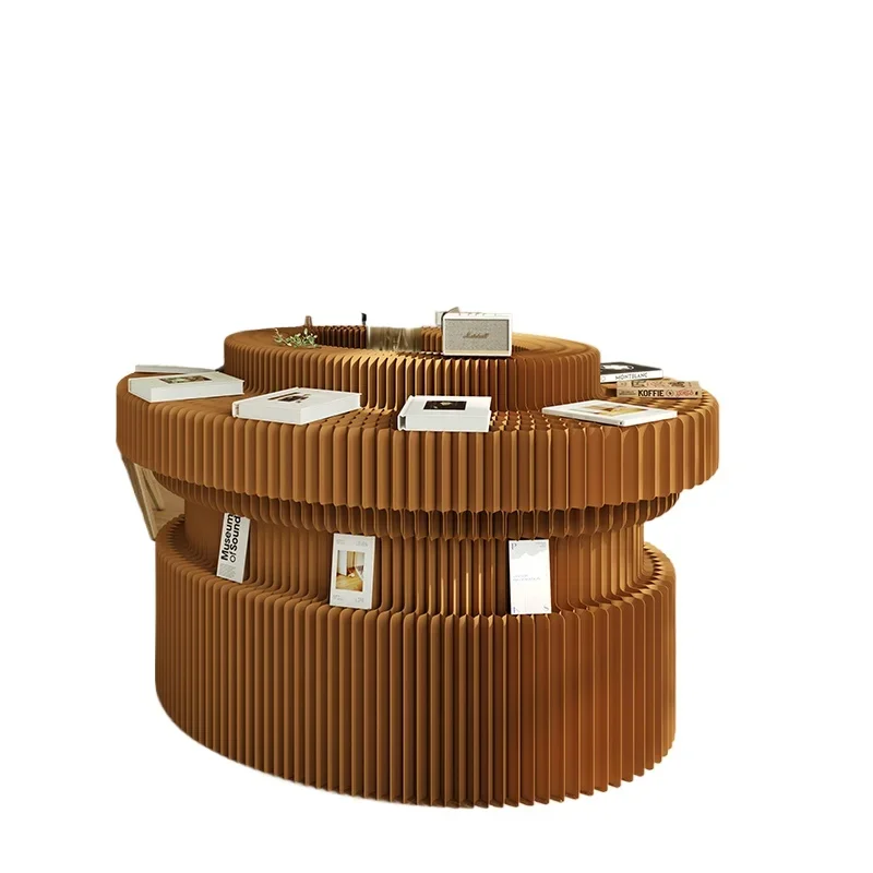 

Display stand Decorative Display Display Cabinet Folding Light Exhibition Special Exhibition Stand Creative Design