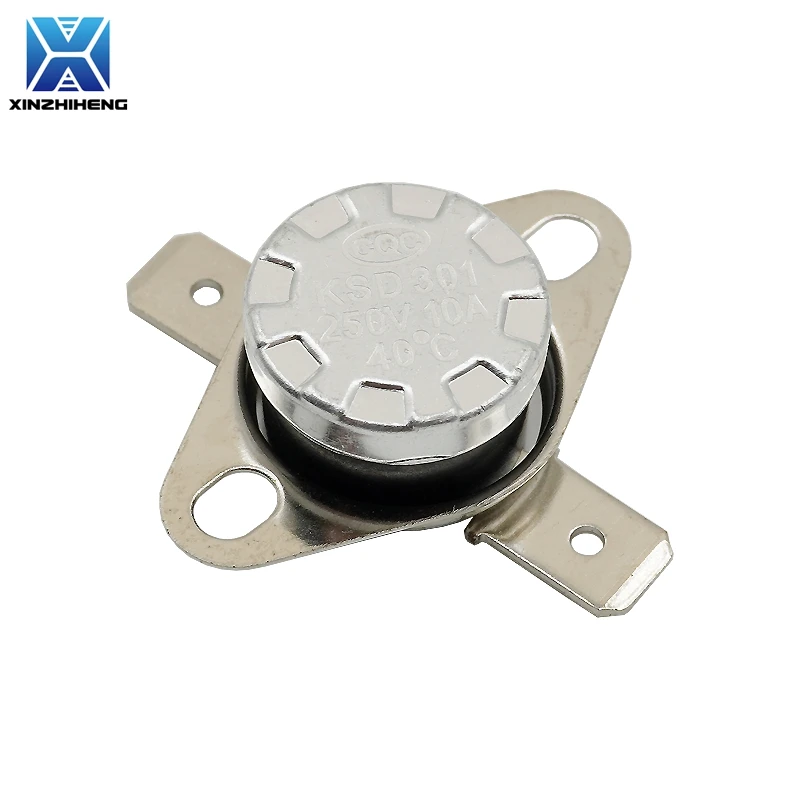 (1-10PCS) KSD301 10A 250V NC / NO Temperature Switch Thermostat 0 5 10 20 30 40 50 60 70 80 92 100 120 130 140 150 160 C Degree