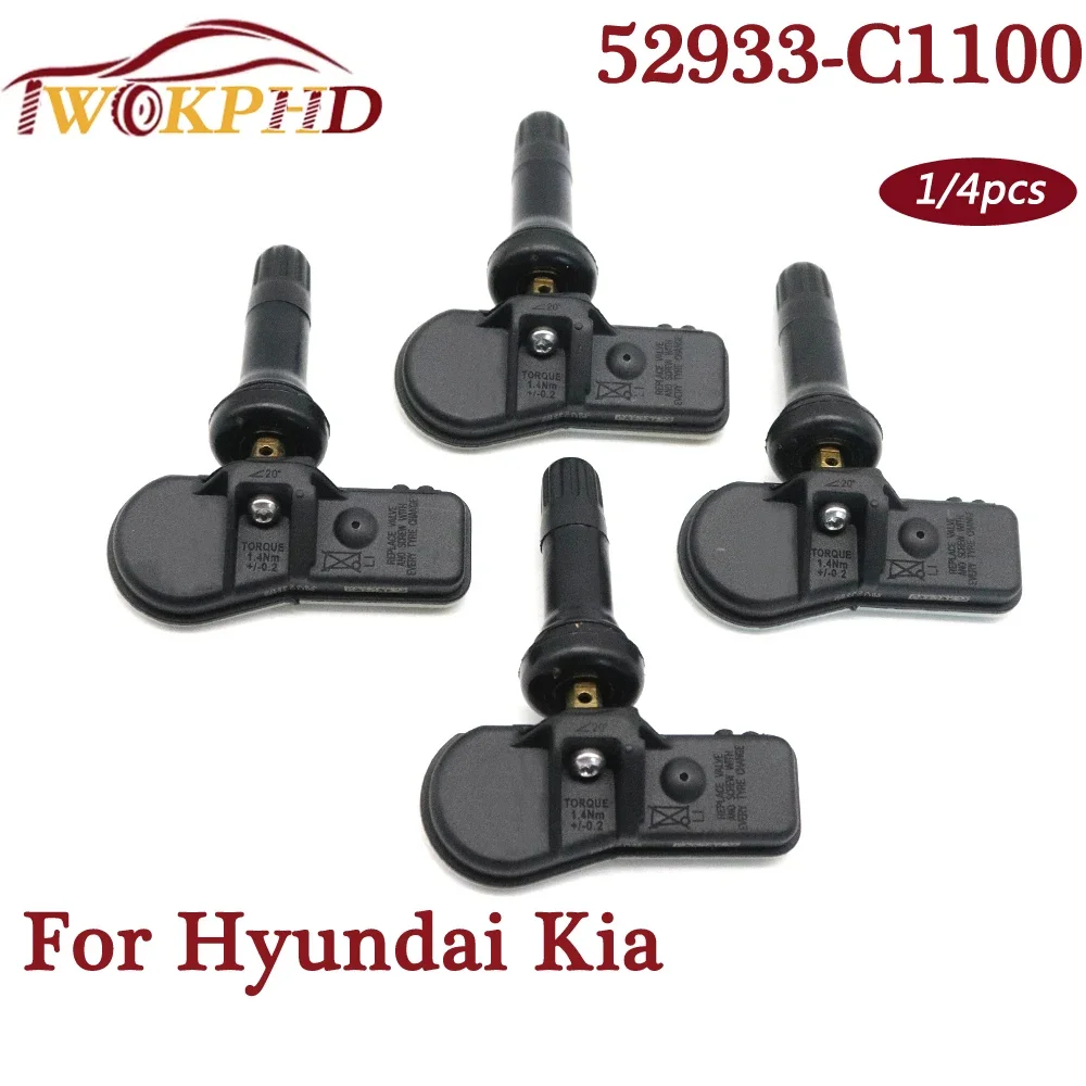 TPMS Tire Pressure Monitor Sensor 52933-C1100 For Hyundai Creta IX25 I40 IX35 Tucson Sonata 2014-2020 for Kia 52933C1100