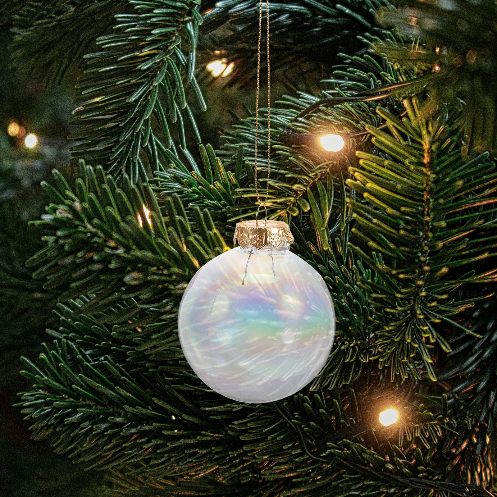 

6Pcs 8cm Christmas Tree Hanging Balls Plastic Xmas Ornaments DIY Party Decor Christmas Balls Xmas Tree Hanging Decorations