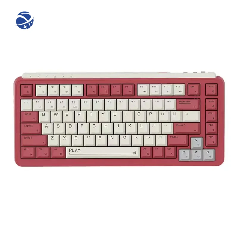 MIIIW ART Mechanical Keyboard Three-mode 83-key Z830 G Yellow PRO Axis Double-layer Silencing Full-key Hot Swap BT 3.0/BLE 5.0