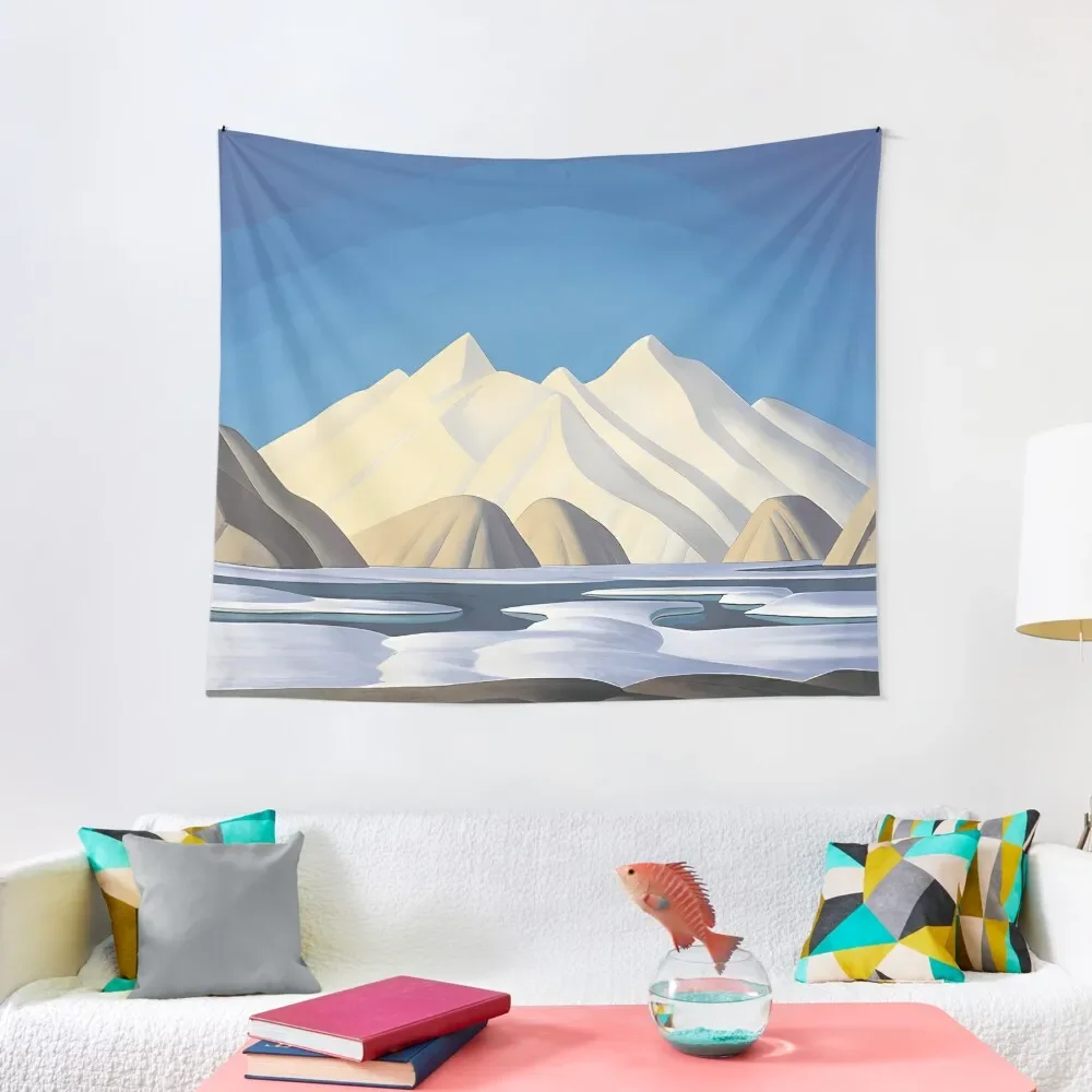 Baffin Island by Lawren Harris Tapestry Home Decorating Decorative Wall Mural Decoration Pictures Room Wall Tapestry