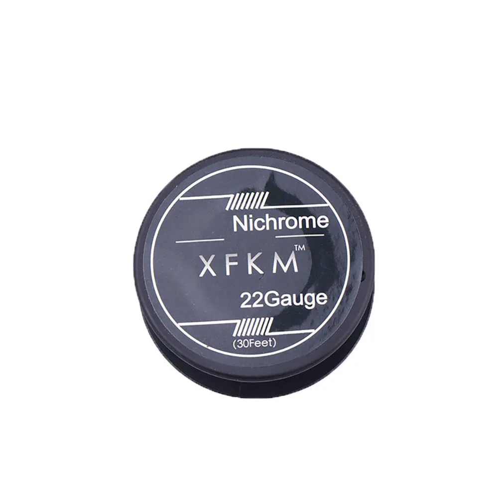 XFKM high quality 10M/ROll NI80 wire Resistance Wire for rda rta Heating Wires DIY MTL Coil Tools