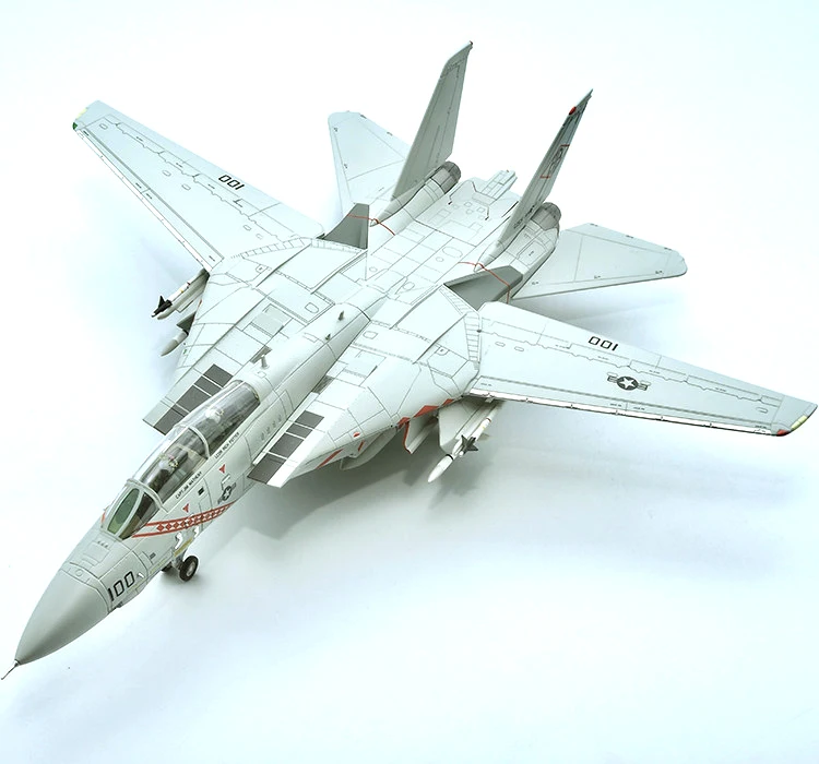 

Spot 1: 72 CA721416 F-14A fighter VF102DIAMONBACK Squadron 100 # static alloy aircraft (with variable wing angle)