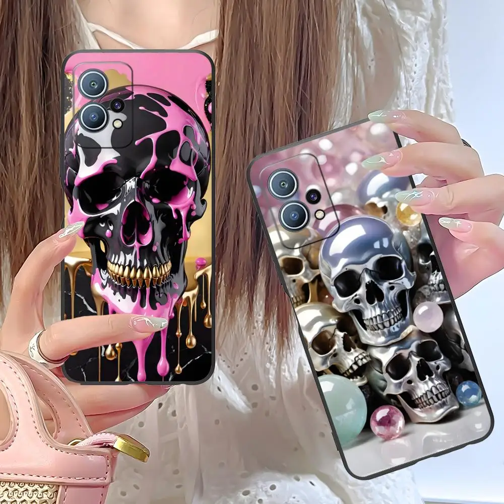 Silver Skull Matte …