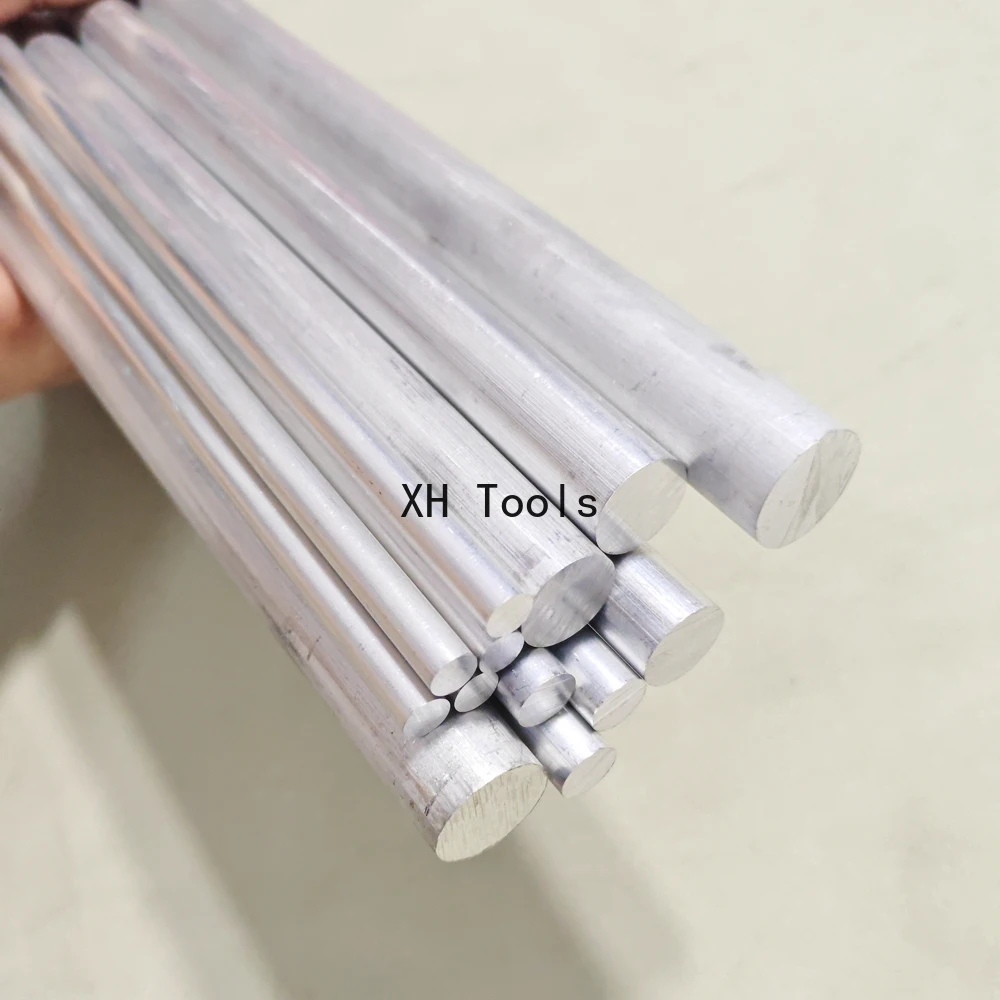 High Quality Aluminum Rod 6061 Aluminum Round Bar Dia 5/6/7/8/9/10/11/12/13/14/15/16/17/18/19/20~60mm Solid Alloy Round Rod