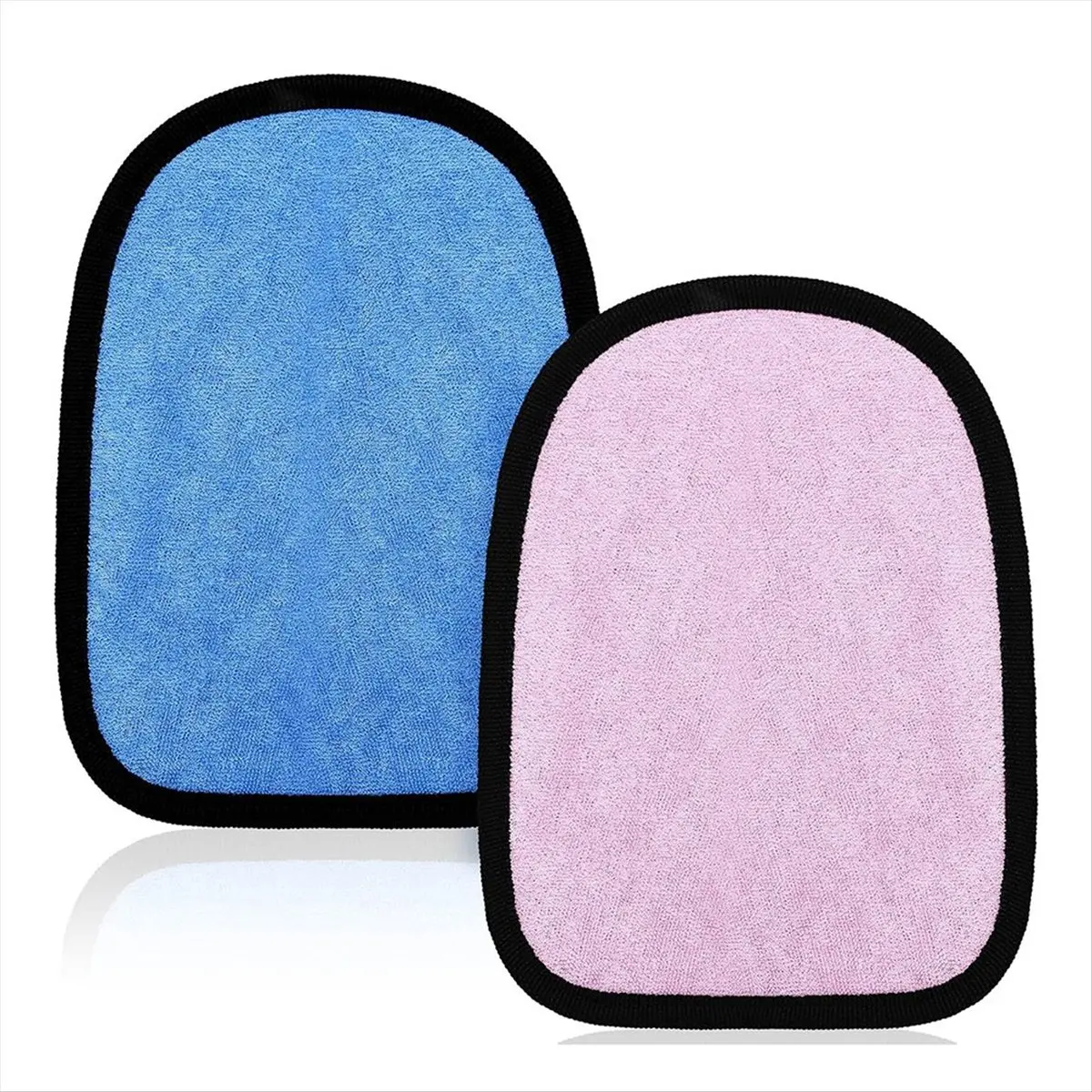 A45I 2 Pcs Sand Wipe Off Mitts, Beach Mitt Wipe Cleaner for Volleyball, and Water Activities, Towel Clean Sand From Skin