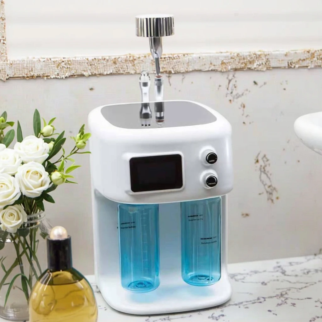 Face Peeling Jet 2 in 1 Water Diamond Dermabrasion Machine Skin Oxygen Multifunctional  Beauty Device