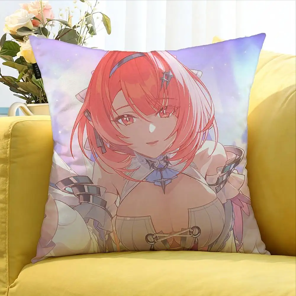 Zenless Zone Zero Remielle Dan   Various Sizes Square Pillow Case For Car Home Bedchamber Decor