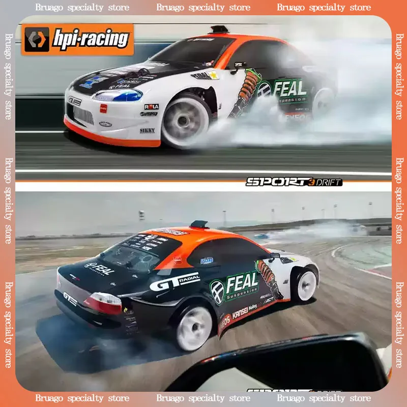 

Hpi Sport 3 1:10 Drift Car Rtr Моделирование Nissan Silvia S15 Odi Дистанционное Управление Электрический Полнопривод Ограниченная Игрушка