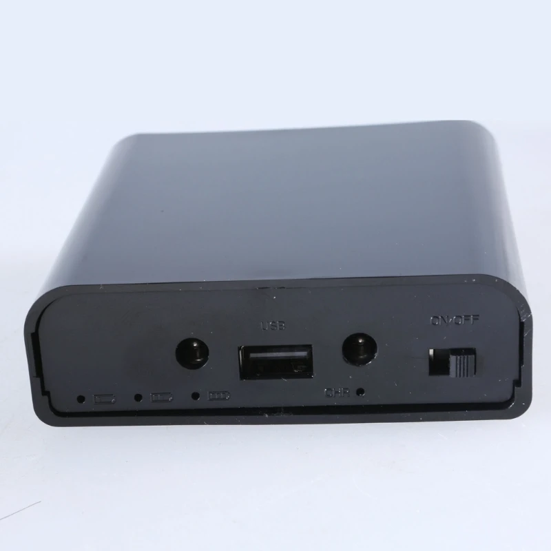 USB 5V 9V 12V Output 18650 Battery UPS Power Supply Box for Wireless Router