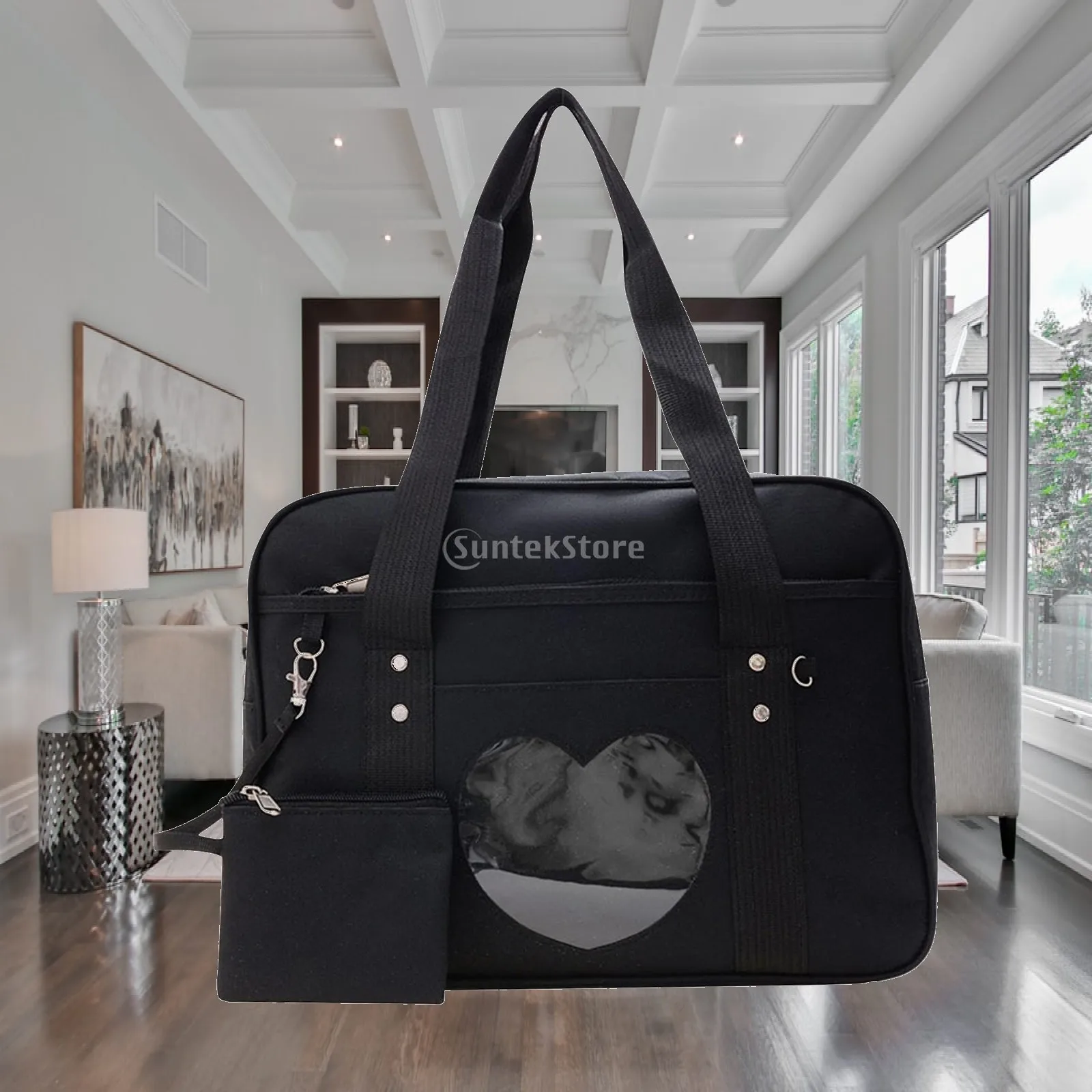 Girls Shoulder Bag Handbag for Work,Gym, Sports Multiple Pockets Exquisite Stitching Multifunction ,33Cmx22Cmx10cm Daily Use Bag