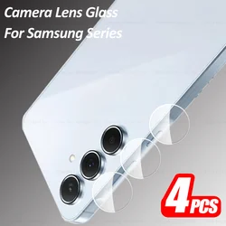 4 Set HD Camera Lens Protective Glass For Samsung A55 5G Camera Protector Galaxy S24 Ultra Plus A35 A25 A15 4G Z Fold 6 Flip 6