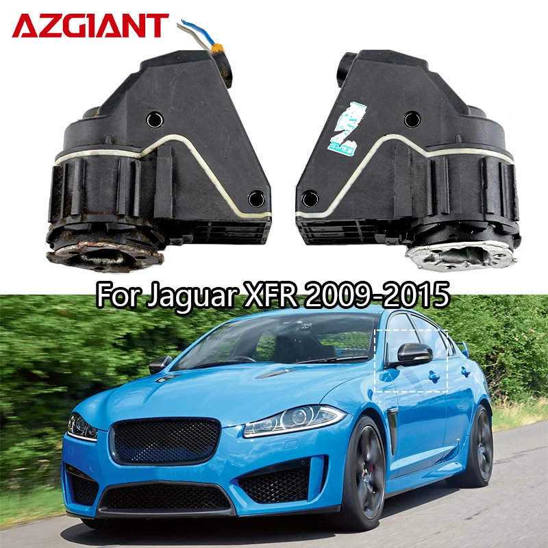 AZGIANT Side Rearview Door Mirrors Folding Motor Actuator For 2009-2015 Jaguar XFR Exterior Power Electric Repair Kit Assembly