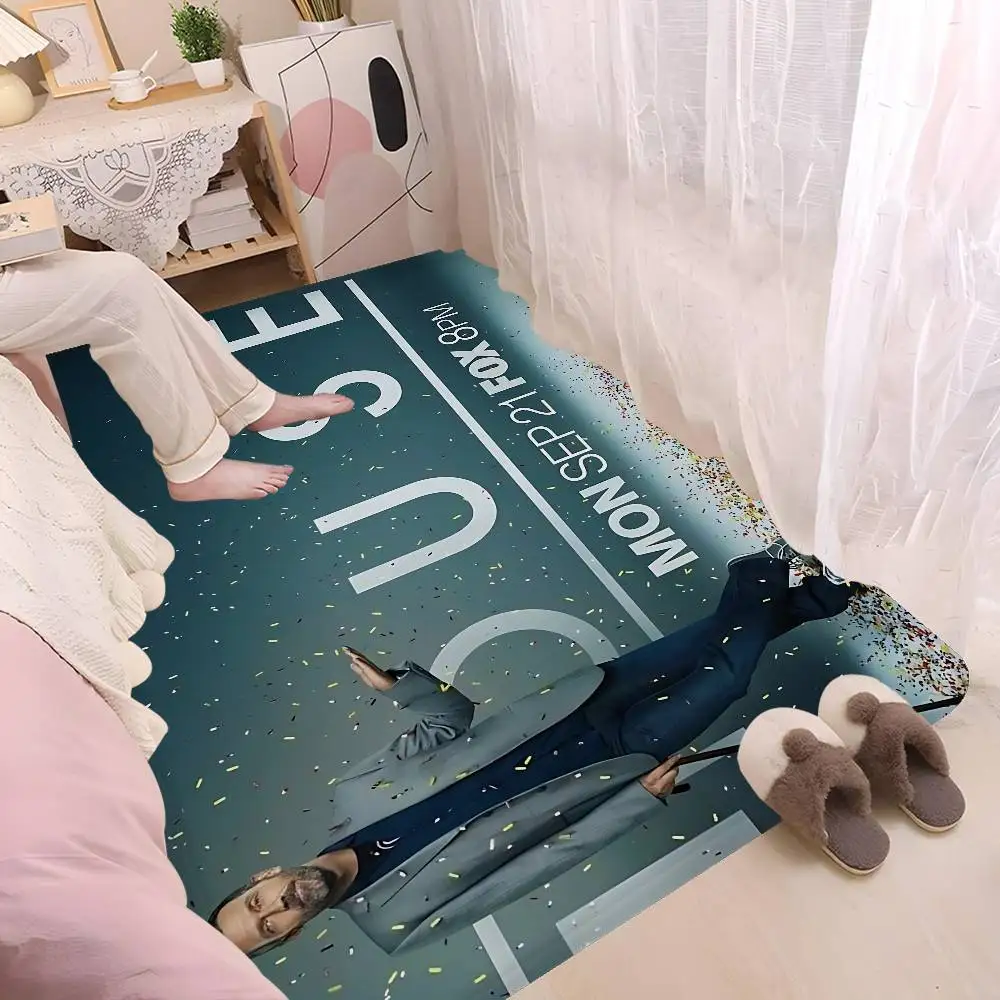 Classic Medical Drama H-House M.D Kitchen Mat Cheaper Anti-slip Modern Living Room Balcony Printed Modern Home Decor