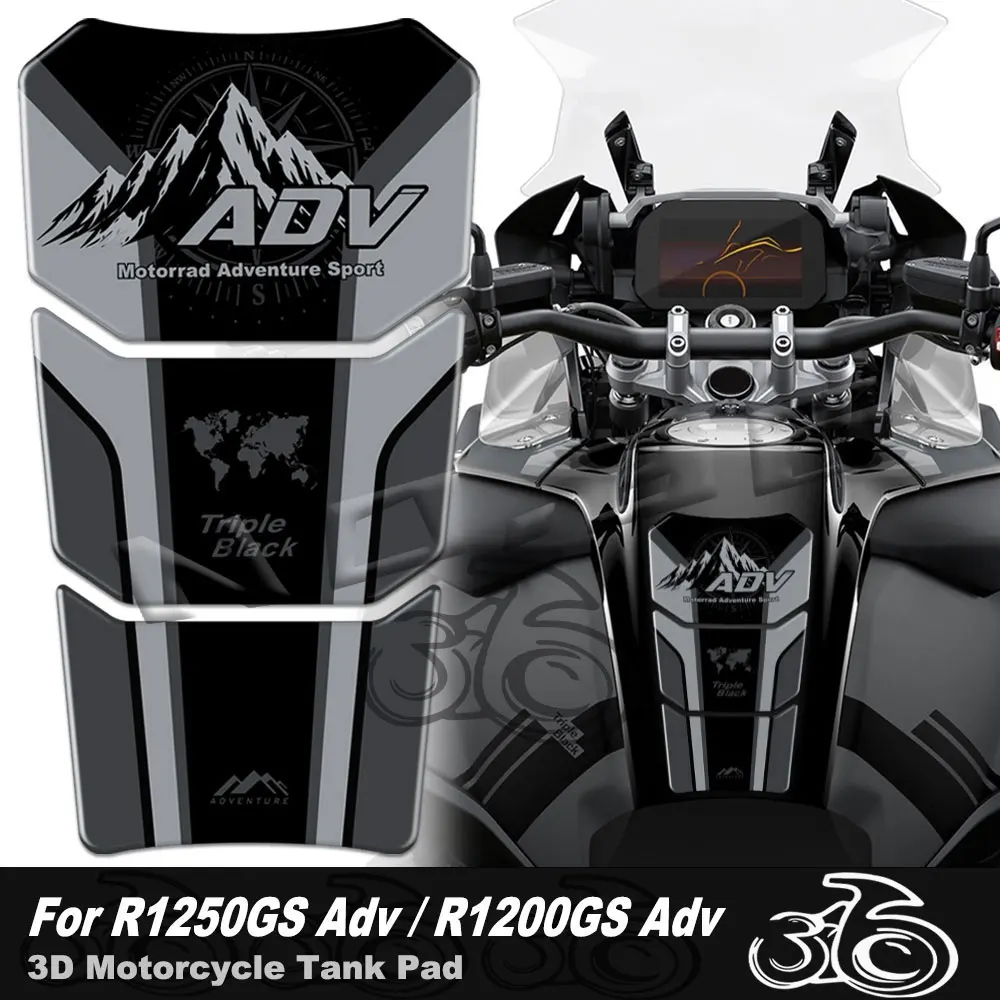 Motorrad R1250GS Adventure 2019-2023 R1200GS Adv LC 2014-2019 3D moto réservoir Pad autocollant protecteur décalcomanie accessoires