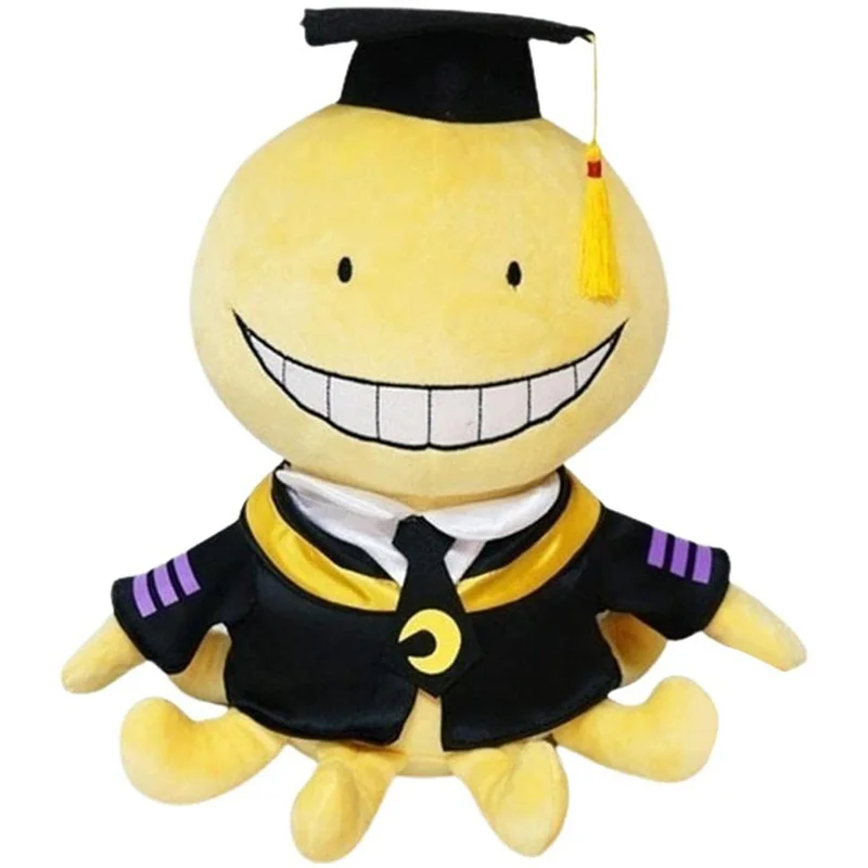 Korosensei Koro Sensei Plush Doll Octopus Teacher Anime Assassination Classroom Cosplay Props Stuffed Animal Toy Graduate Gift