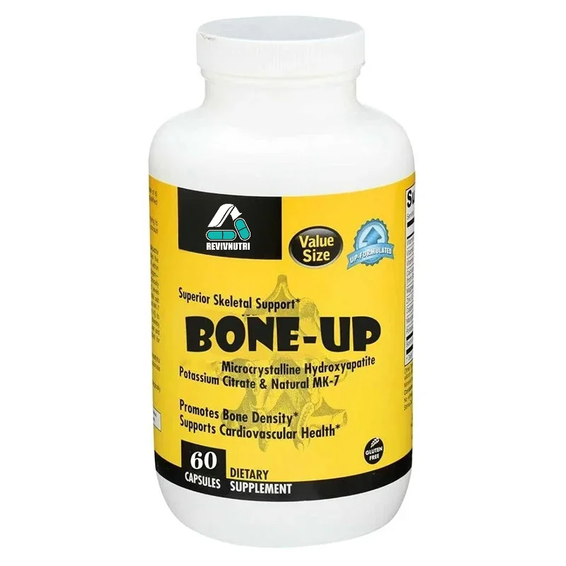 Trace Nutrient Formula for Bone Health - Dietary Supplements - Natural Sources of Vitamin D3, K2, and Calcium, 60 Capsules