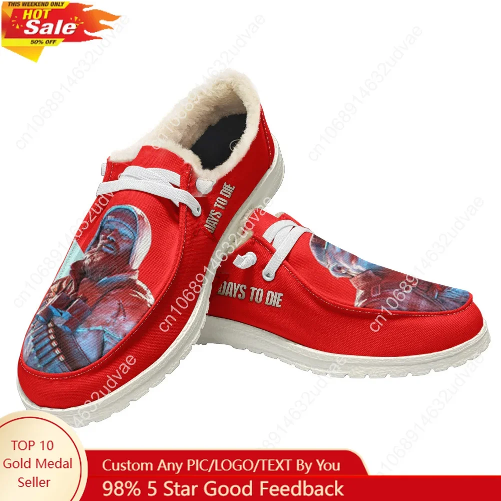 

7-дневная плюшевая повседневная обувь, обувь на плоской подошве для мужчин и женщин, дышащая повседневная уличная легкая обувь, пара обуви на заказ