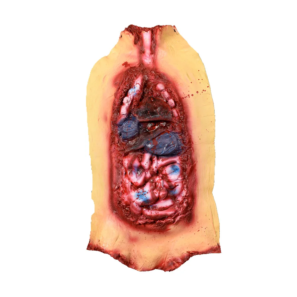 

Halloween cosplay props scary bloody gut belly zombie dress up haunted house party scene decoration