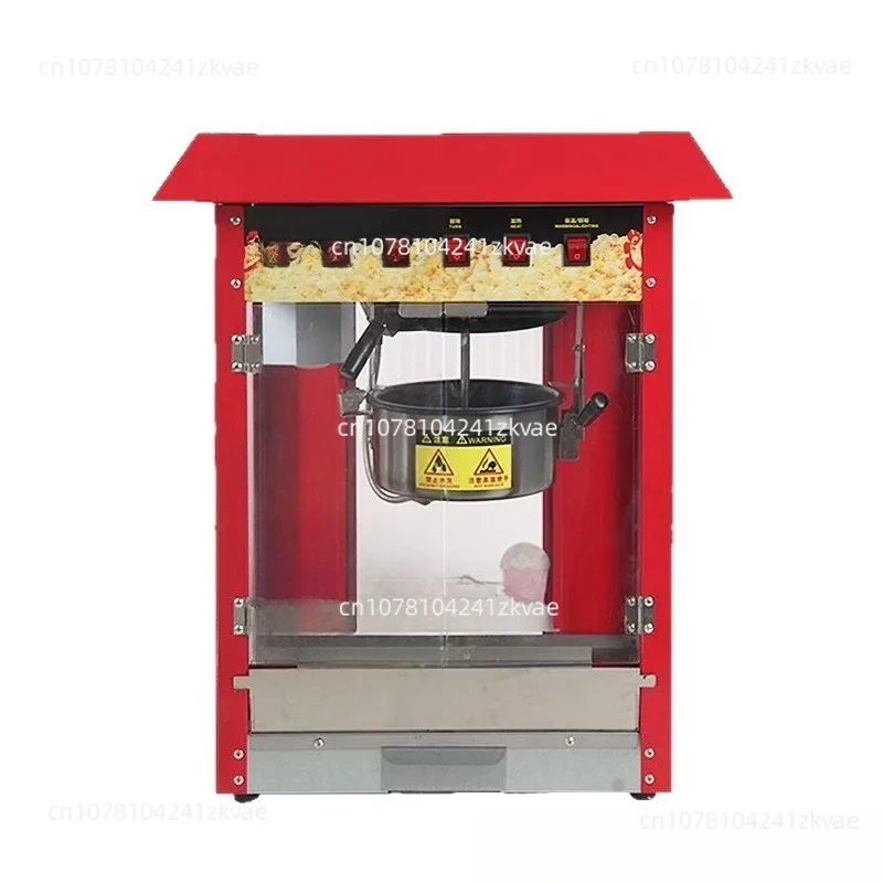 Popcorn machine cafeteria supermarket fully automatic multi-function electric heating fried corn