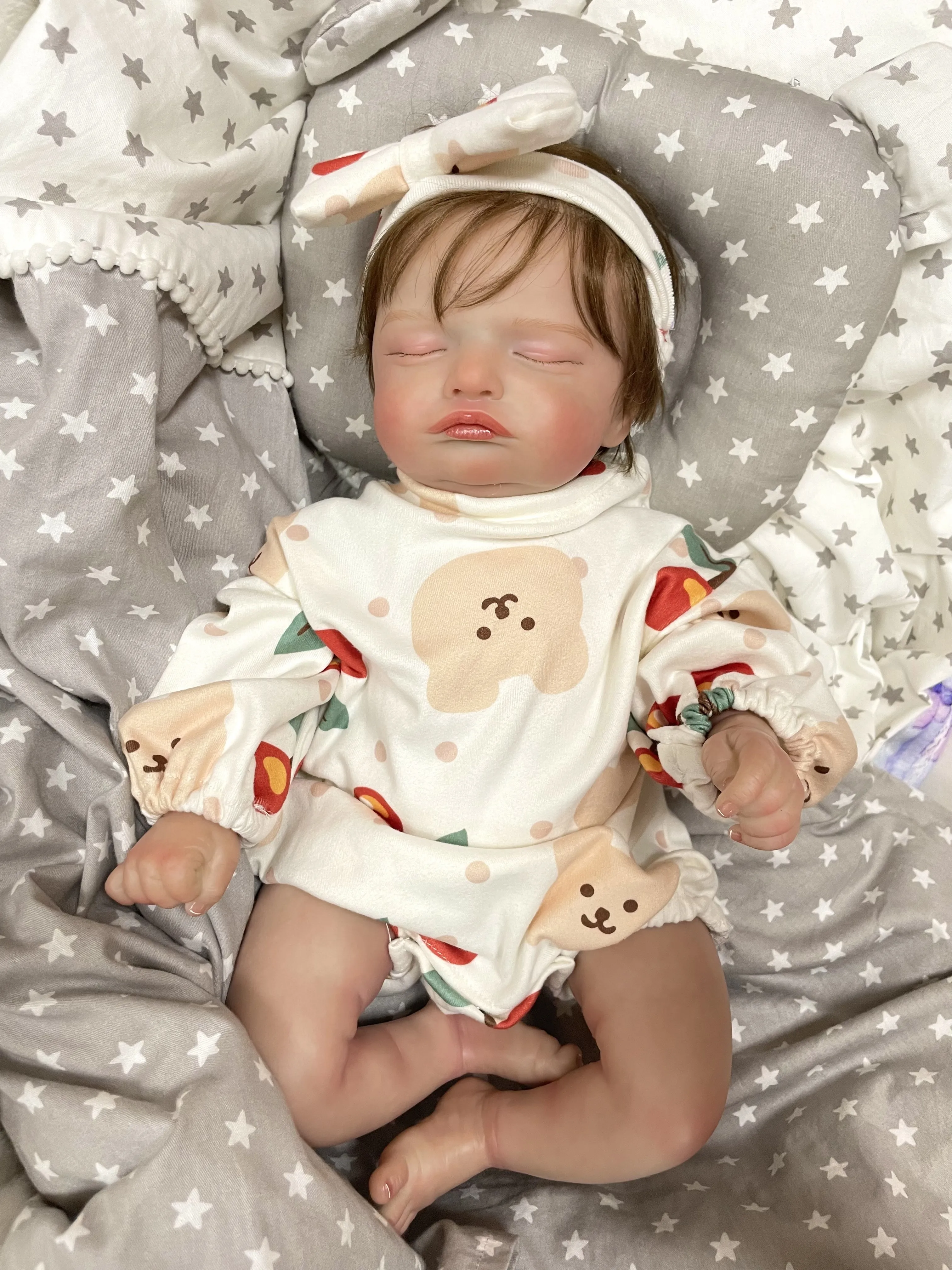 Cokela-Poupées réalistes en silicone pour tout-petit, tout le corps, bébé Reborn, garçons et filles, 19 po, 48cm