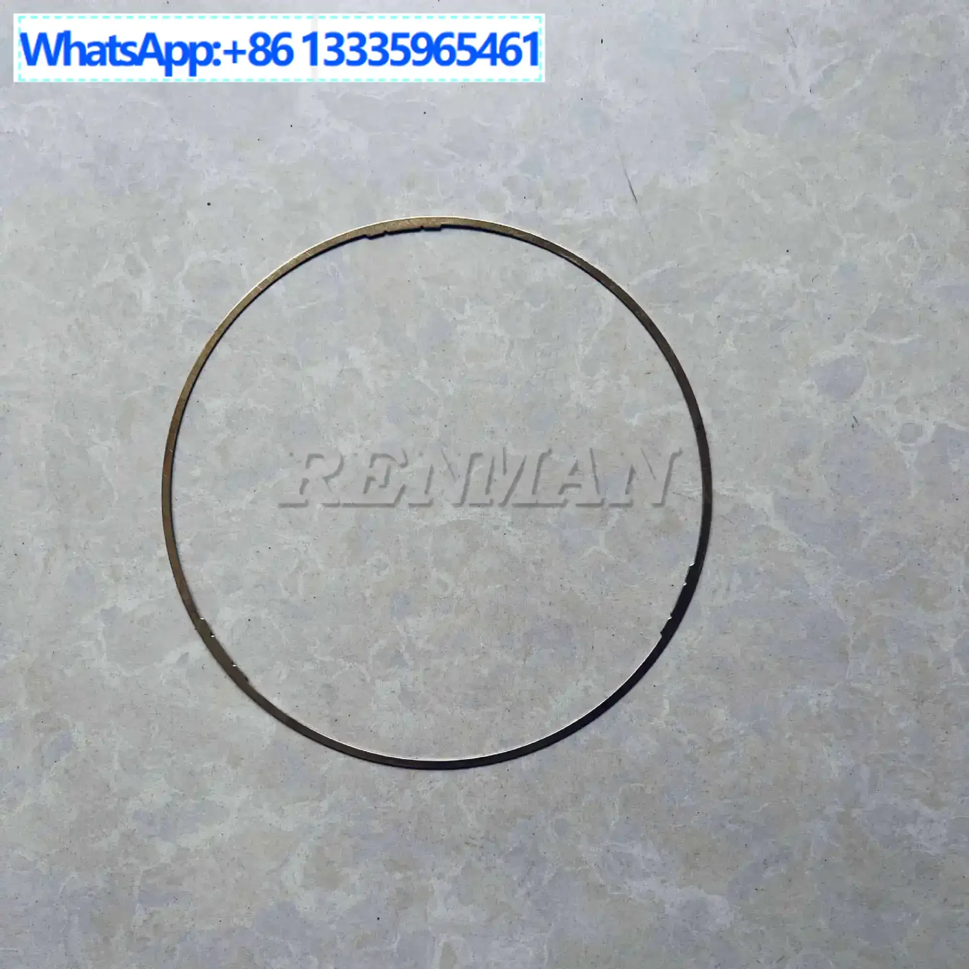 

4Pcs for Cummins QSK60 engine parts cylinder liner adjustment pad copper pad 3088386 pure copper cylinder liner gasket