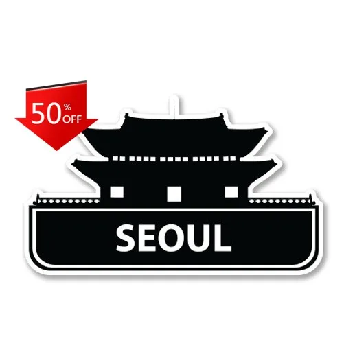 

Seoul Phone Aesthetic Bumper Motor Home Laptop Walls Accessory Funny Vintage Cute Cool