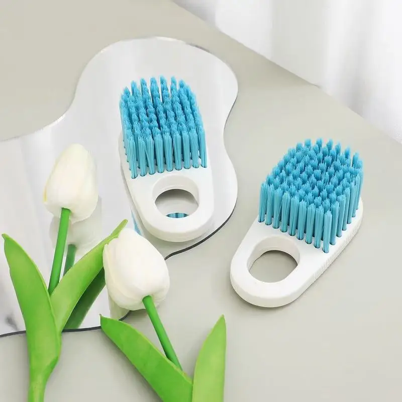 1PC Japanese Style Cutting Board Cleaning Brush Kitchen Multi-functional Gap Brush for Potato Carrot Fruit Vegetable Scrubber