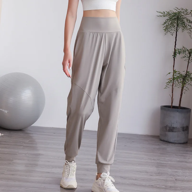 Lightweight Joggers Women Breathable High Waisted Fitness Yoga Pants Sports Running Workout Gym Sweatpants Cozy Lounge Trousers